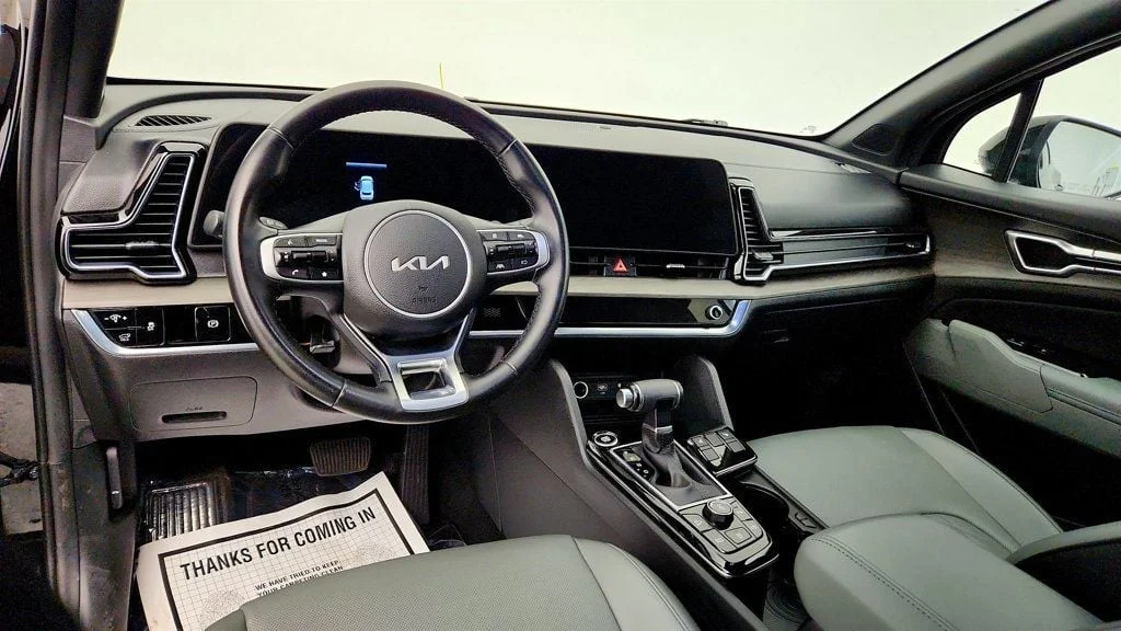 Used 2023 Ebony Black Kia X-Line AWD w/ Premium Package image 13