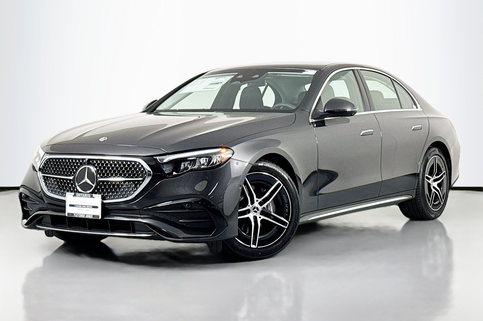 New 2026 Graphite Grey Metallic Mercedes-Benz E 350 RWD Sedan image 1