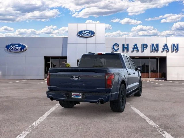 New 2026 Antimatter Blue Metallic Ford XLT image 8