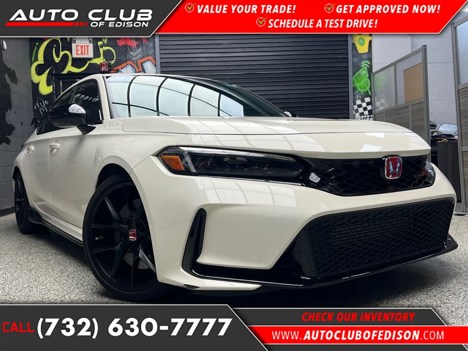 Used 2024 Championship White (wh) Honda Type R image 1
