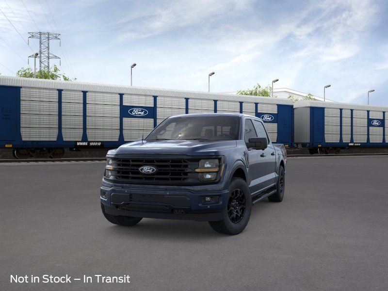 New 2026 Antimatter Blue Metallic Ford XLT image 3