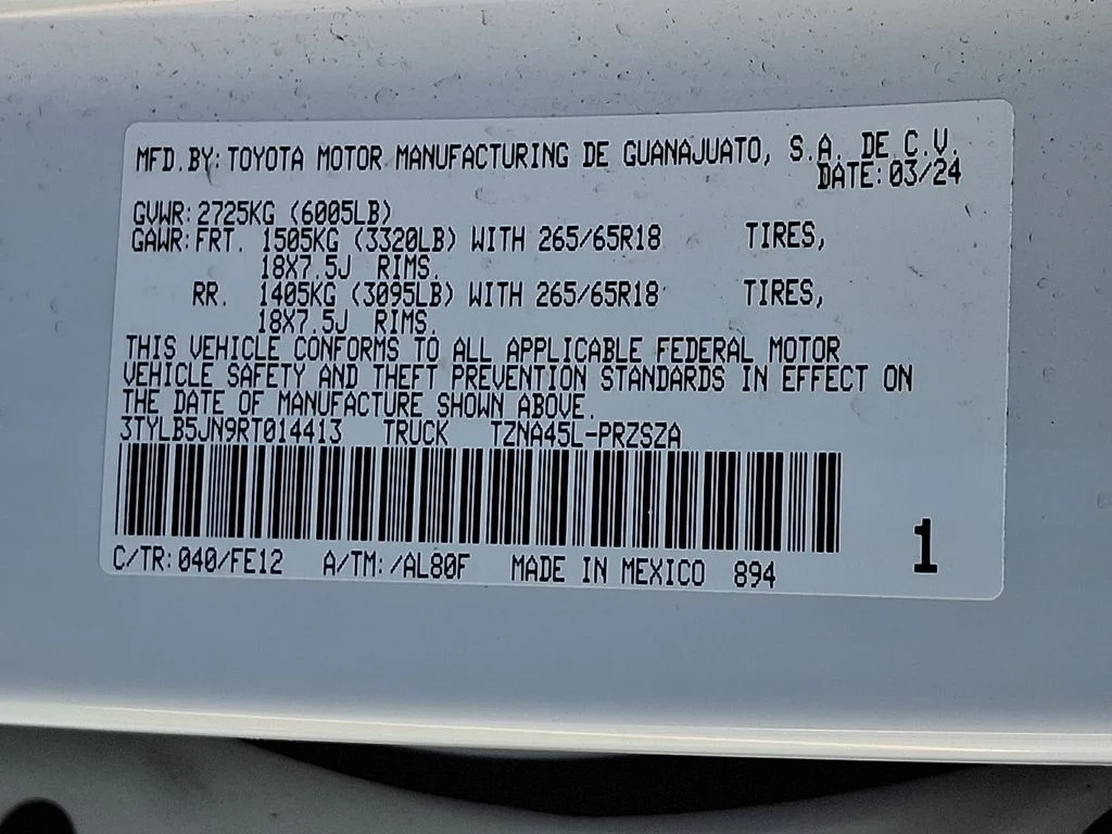 Certified Used 2024 White Toyota TRD Sport image 25