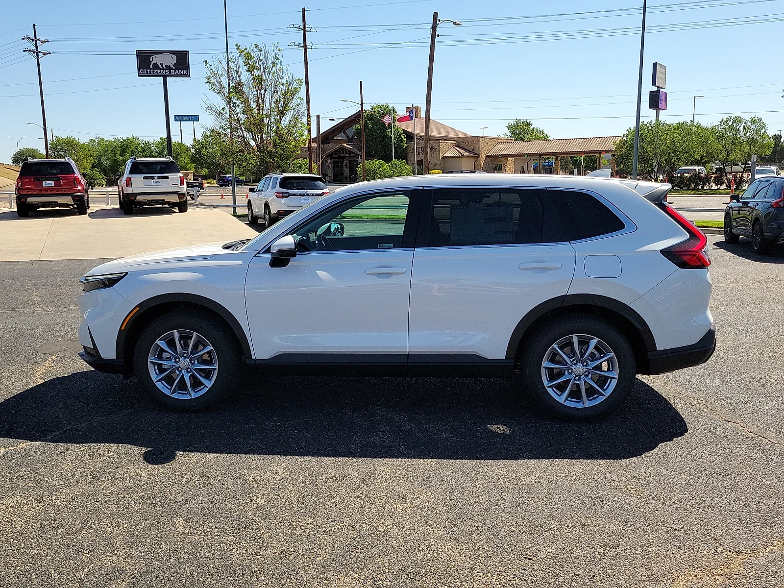 New 2026 Platinum White Pearl Honda EX AWD image 6