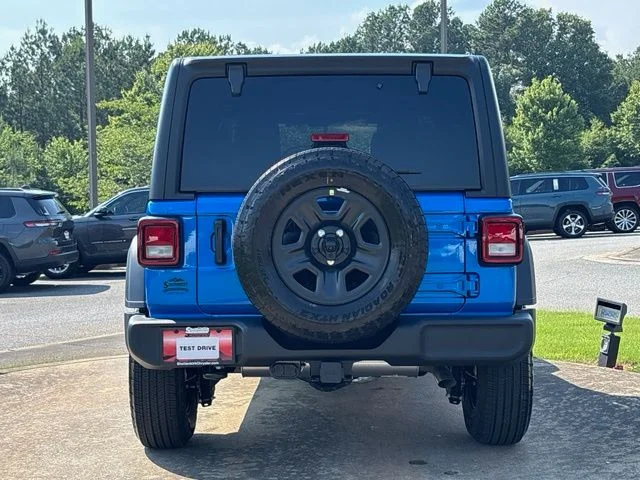 New 2026 Hydro Blue Pearl-Coat Exterior Paint Jeep Sport image 6