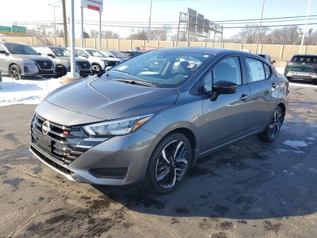 Certified 2025 Nissan Versa Sedan SR with VIN 3N1CN8FV1SL830480 for sale in South Holland, IL