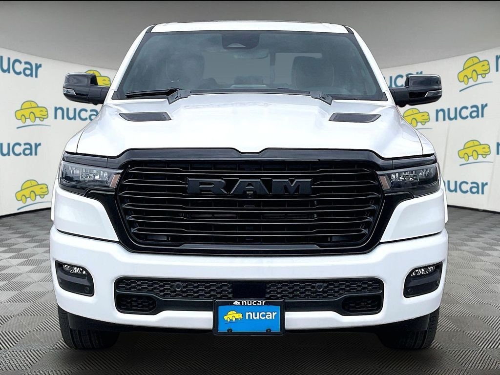 New 2026 Bright White Clearcoat Ram Laramie image 3