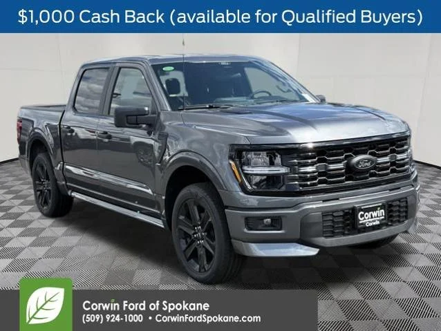 New 2026 Carbonized Gray Metallic Ford STX® image 1
