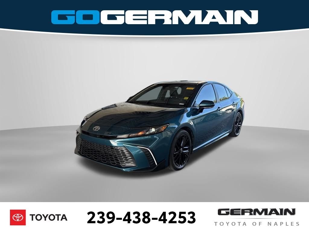 Used 2025 Blue Toyota SE image 1