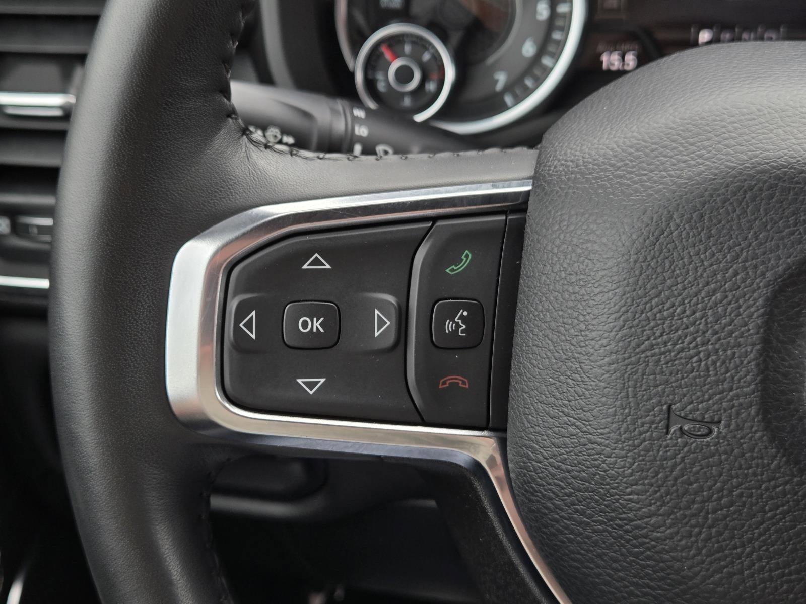 Used 2024 Flame Red Clearcoat Ram Laramie image 12