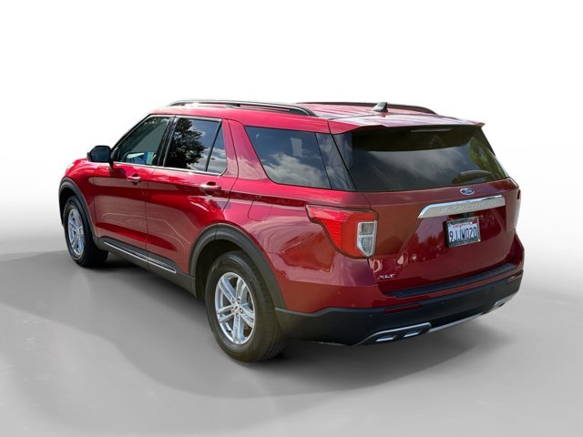 Certified Used 2023 Red Metallic Ford XLT image 3