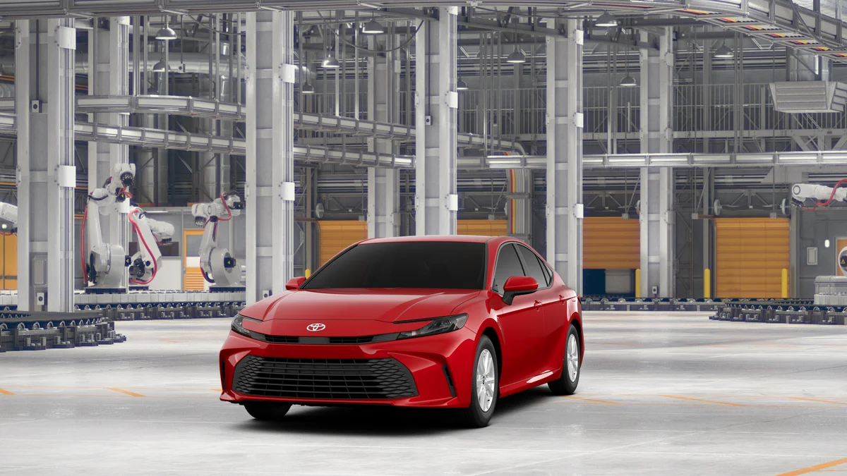 New 2026 Supersonic Red Toyota LE image 18