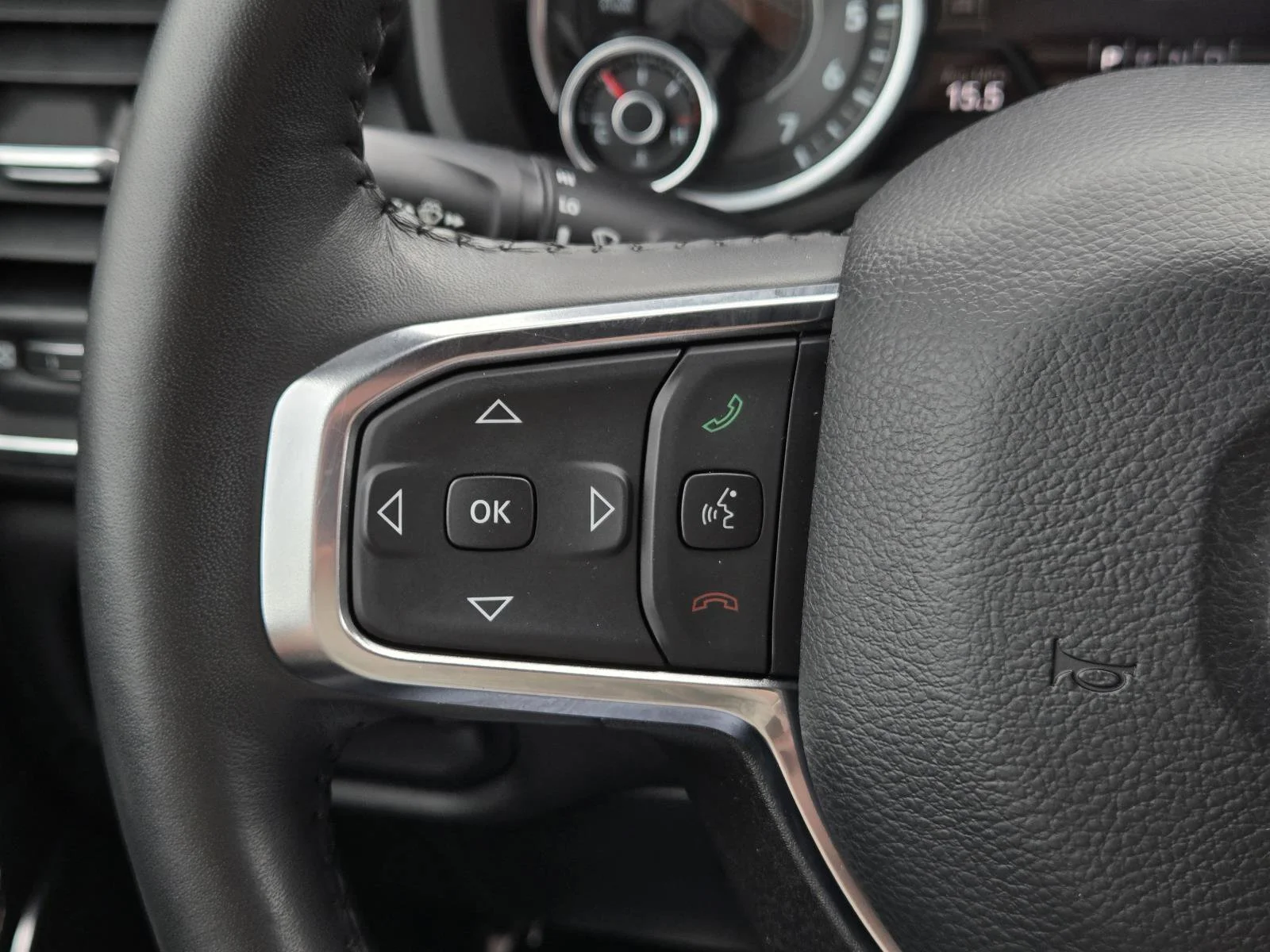 Used 2024 Flame Red Clearcoat Ram Laramie image 12
