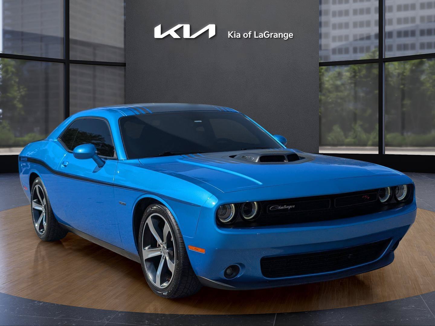 Used 2015 Blue Dodge R/T Plus Shaker image 3