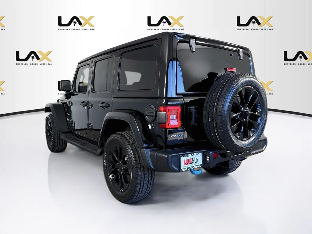Used 2023 Black Jeep Sahara 4xe image 5
