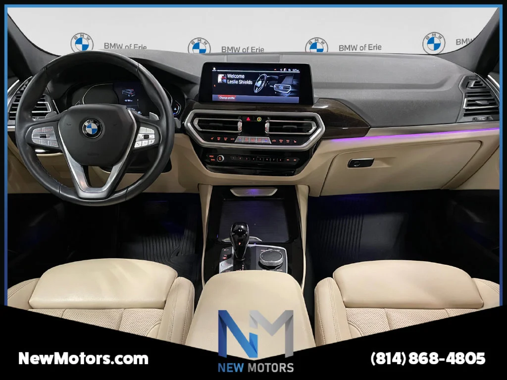 Used 2022 Blue Metallic BMW xDrive30i image 10
