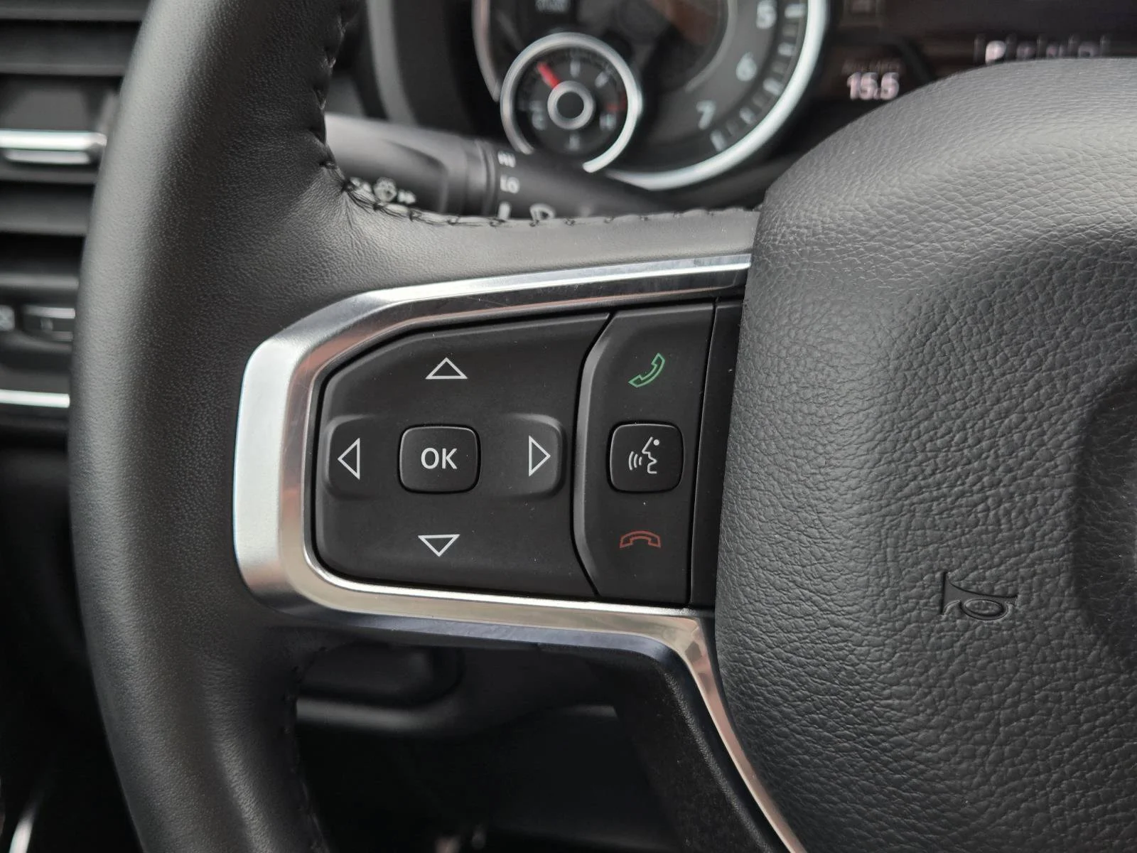 Used 2024 Flame Red Clearcoat Ram Laramie image 12