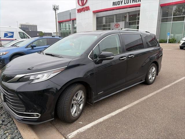 Certified Used 2021 MIDNIGHT BLACK METAL Toyota  image 3