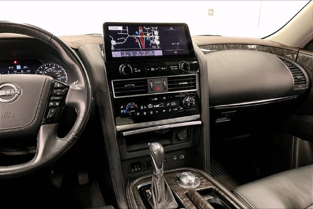 Used 2021 Aspen White Tricoat Nissan Platinum image 7