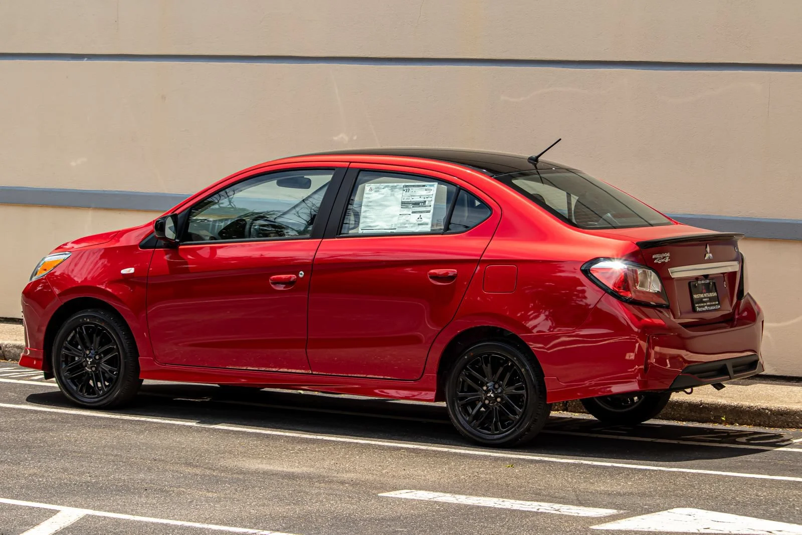 New 2024 Red Mitsubishi Black Edition image 5