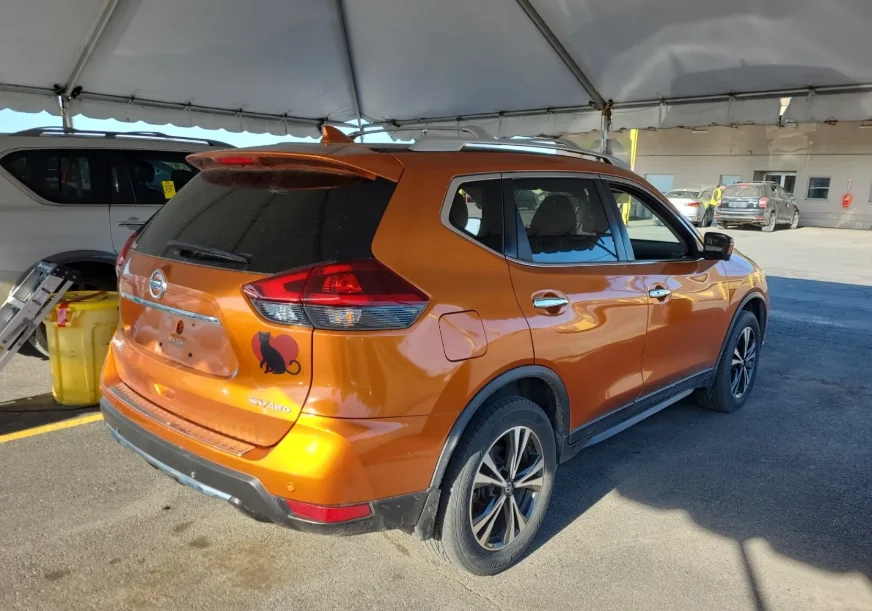 Used 2019 Orange Nissan SV image 4