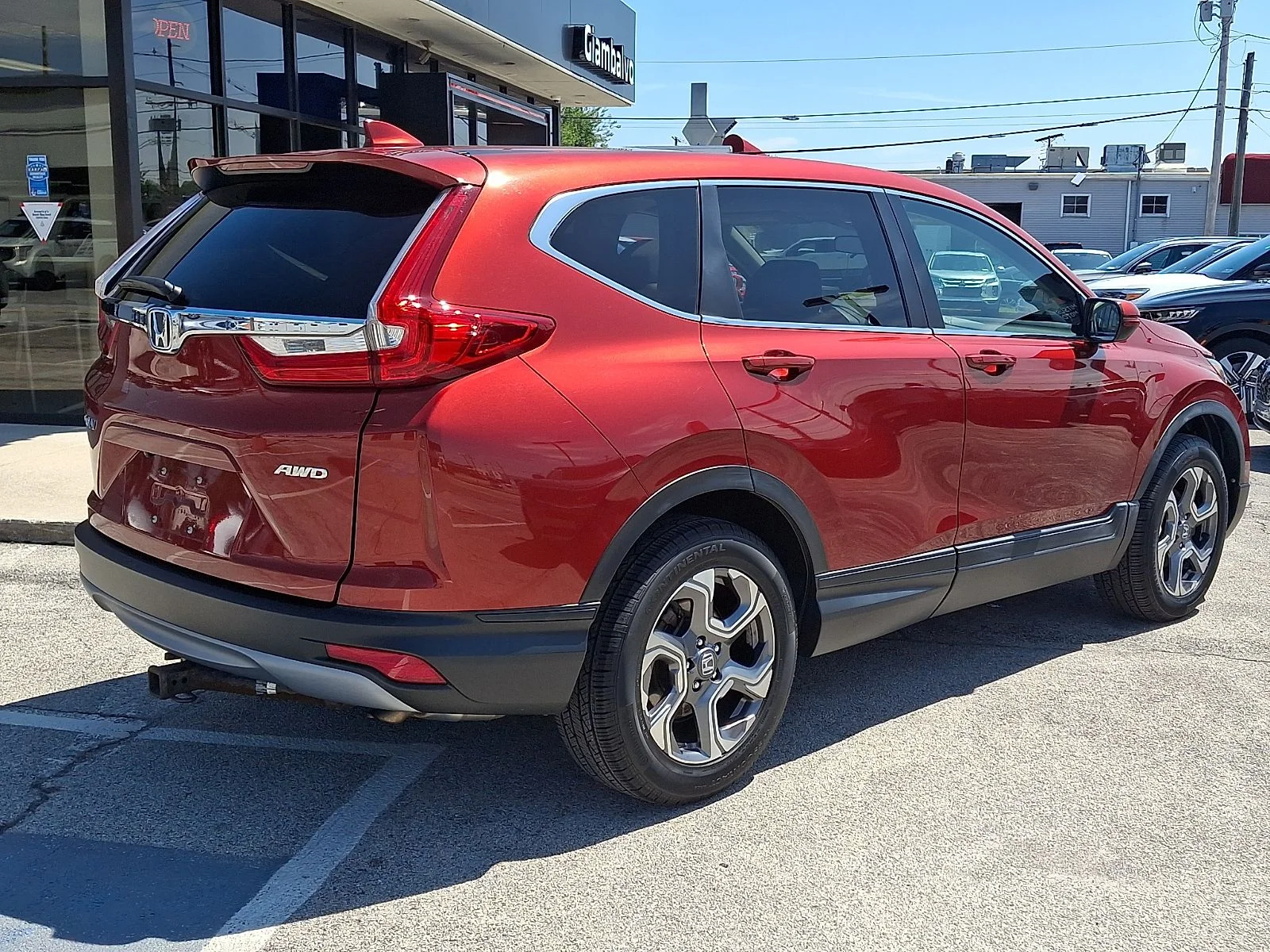 Used 2017 Red Honda EX image 2