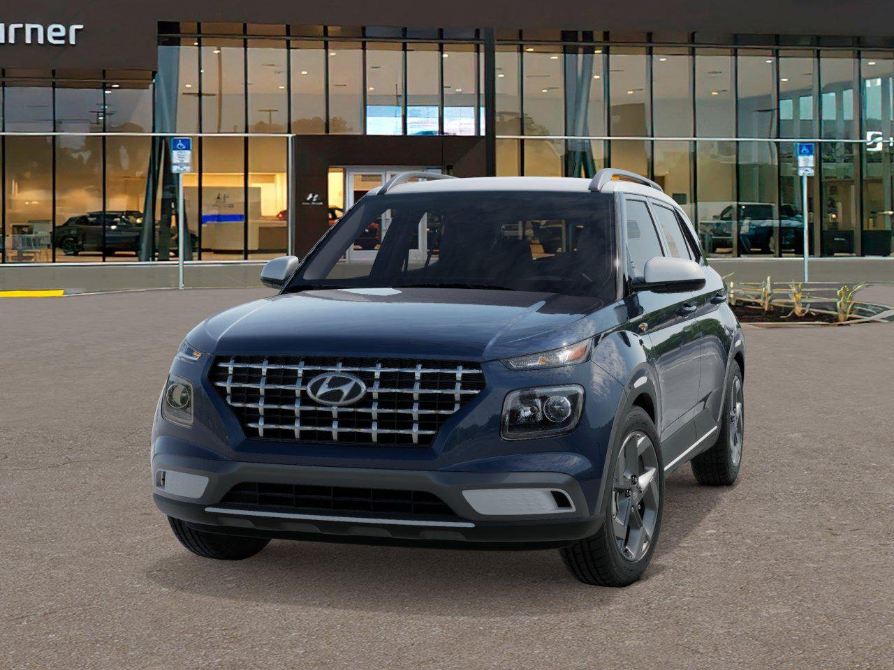 New 2026 Denim w/White Roof Hyundai SEL w/Two-Tone Roof image 6