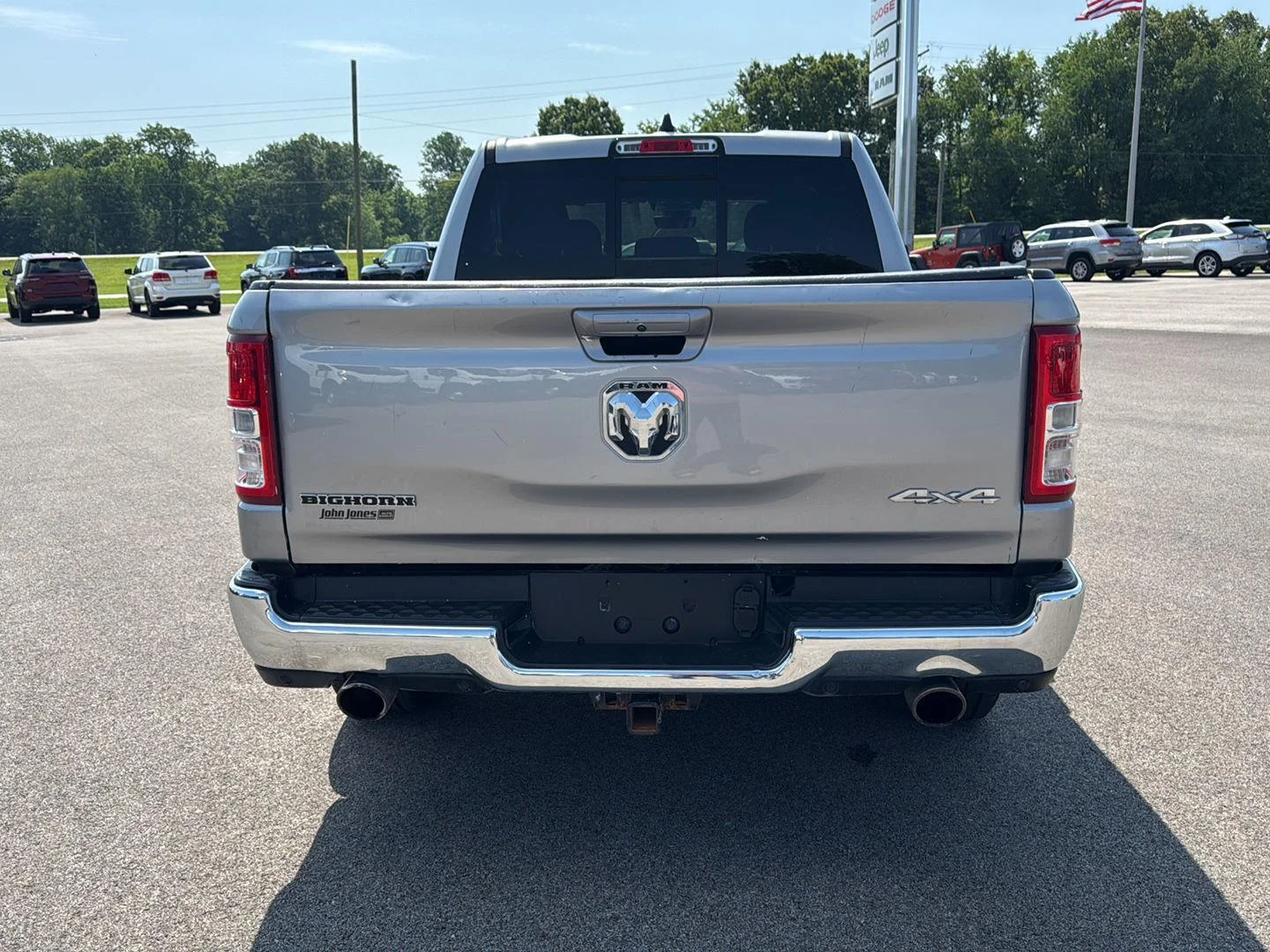 Used 2022 Billet Silver Metallic Clearcoat Ram Big Horn image 13