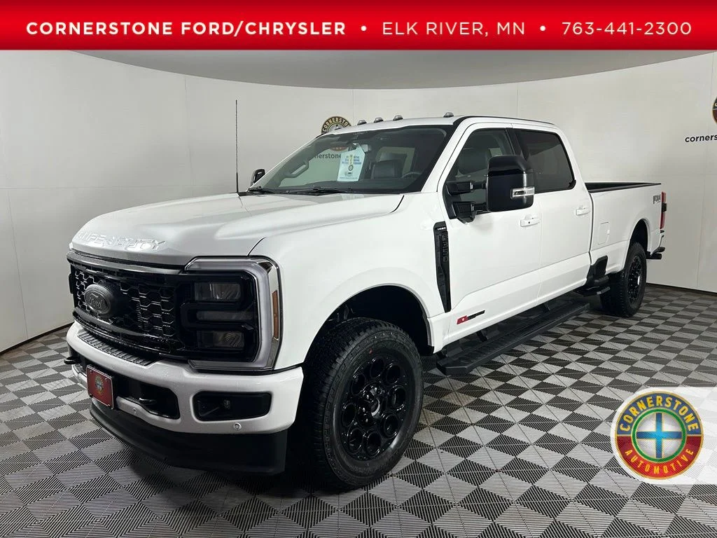 New 2026 Star White Metallic Tri-Coat Ford F-350® Lariat® image 1
