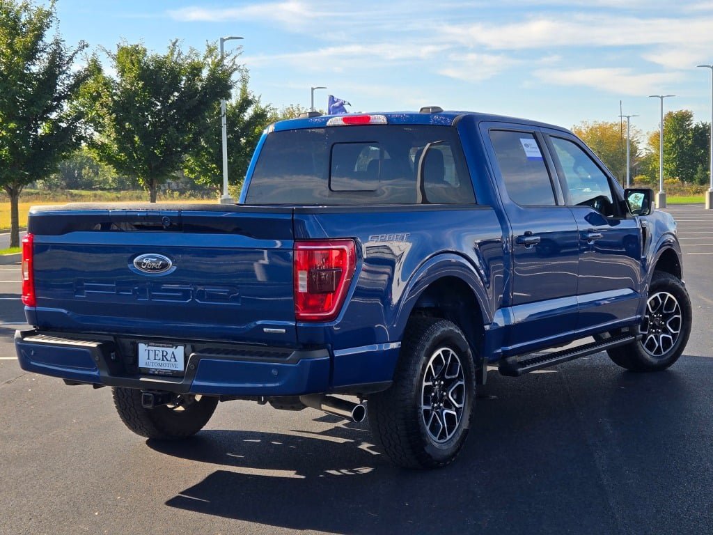 Certified Used 2023 Blue Metallic Ford XLT image 12