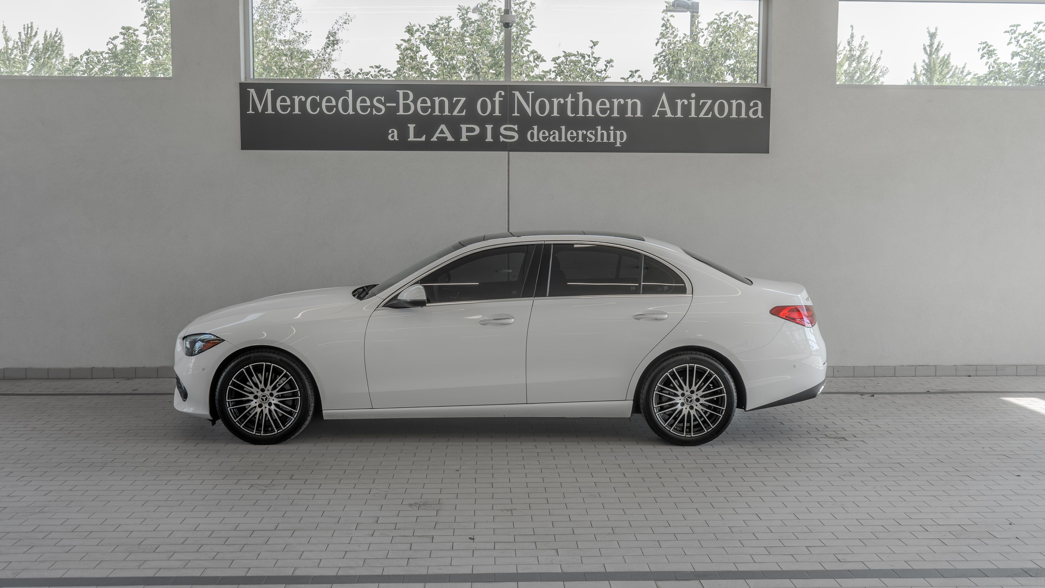 Certified Used 2024 Polar White Mercedes-Benz C 300 image 2