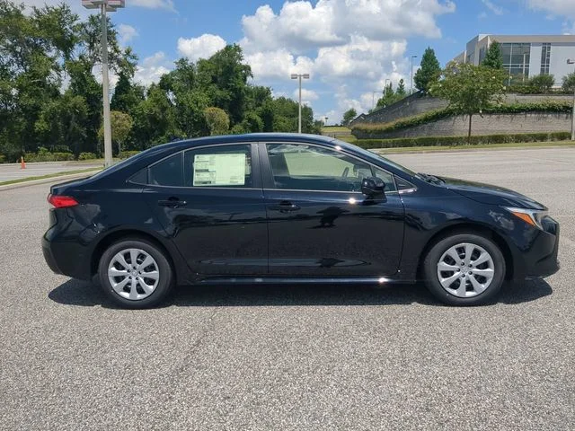 New 2026 Midnight Black Metallic Toyota Hybrid LE image 3