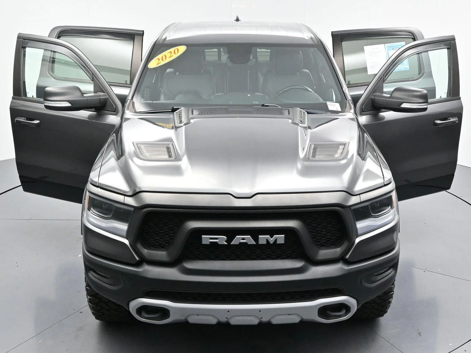 Used 2020 Granite Crystal Metallic Clearcoat Ram Rebel image 43