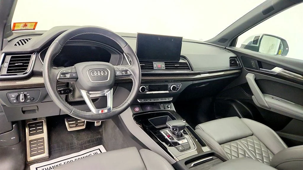 Used 2021 Glacier White Metallic Audi Premium Plus 3.0 TFSI quattro w/ Nav & B&O 3D Audio image 14