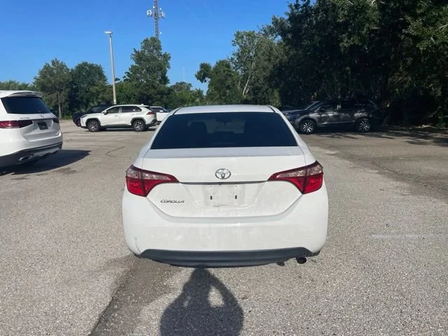 Used 2019 Super White Toyota LE image 3