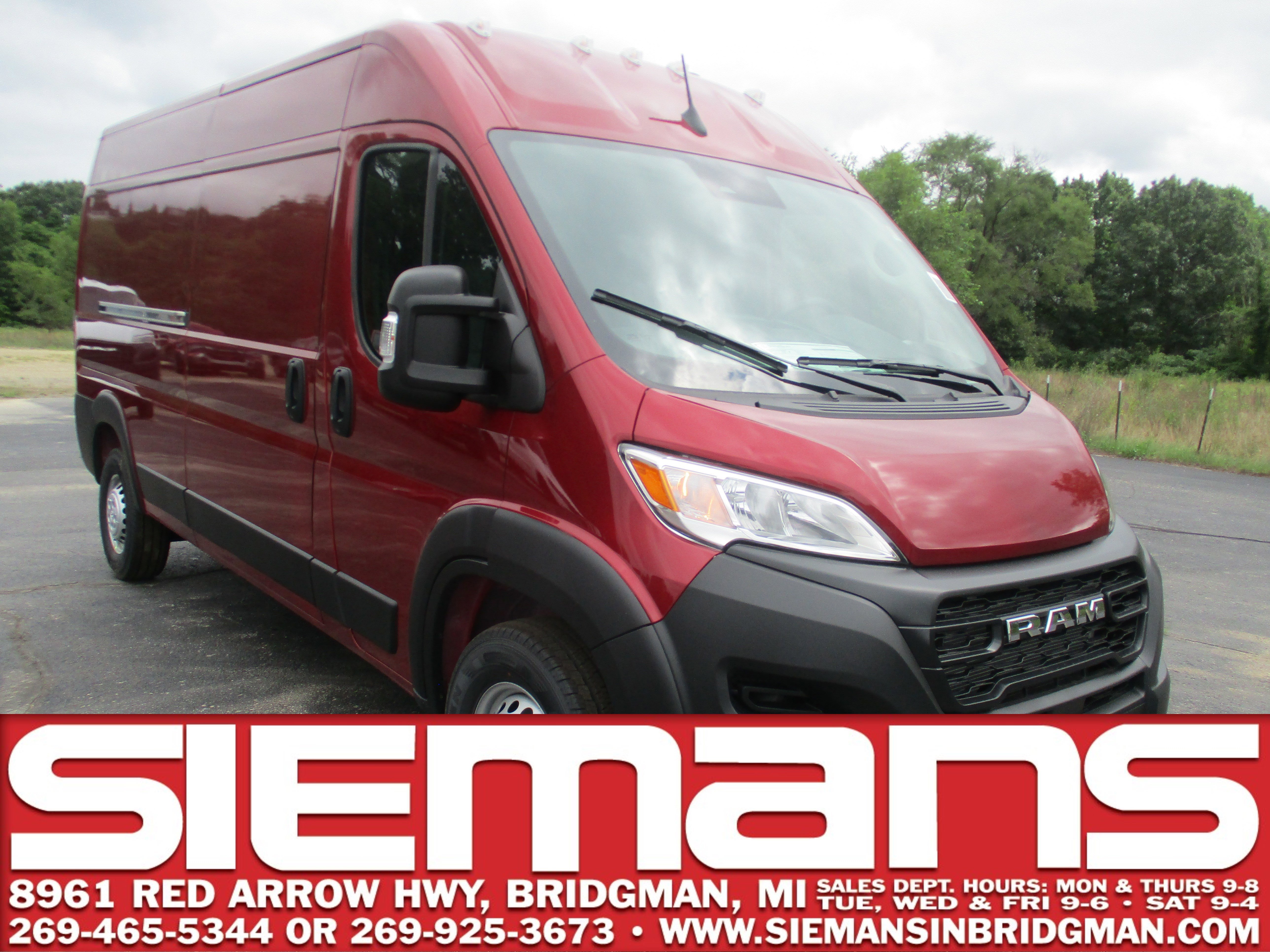 2026 RAM ProMaster Cargo Van Tradesman