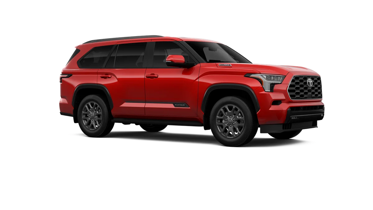 New 2026 Supersonic Red Toyota Platinum image 47