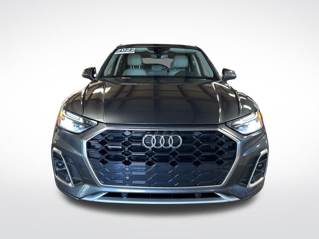 Used 2022 Gray Audi 45 S line Premium image 9