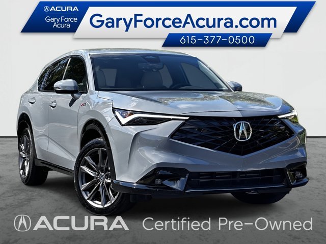 Certified Used 2025 Urban Gray Pearl Acura FWD A-SPEC image 1