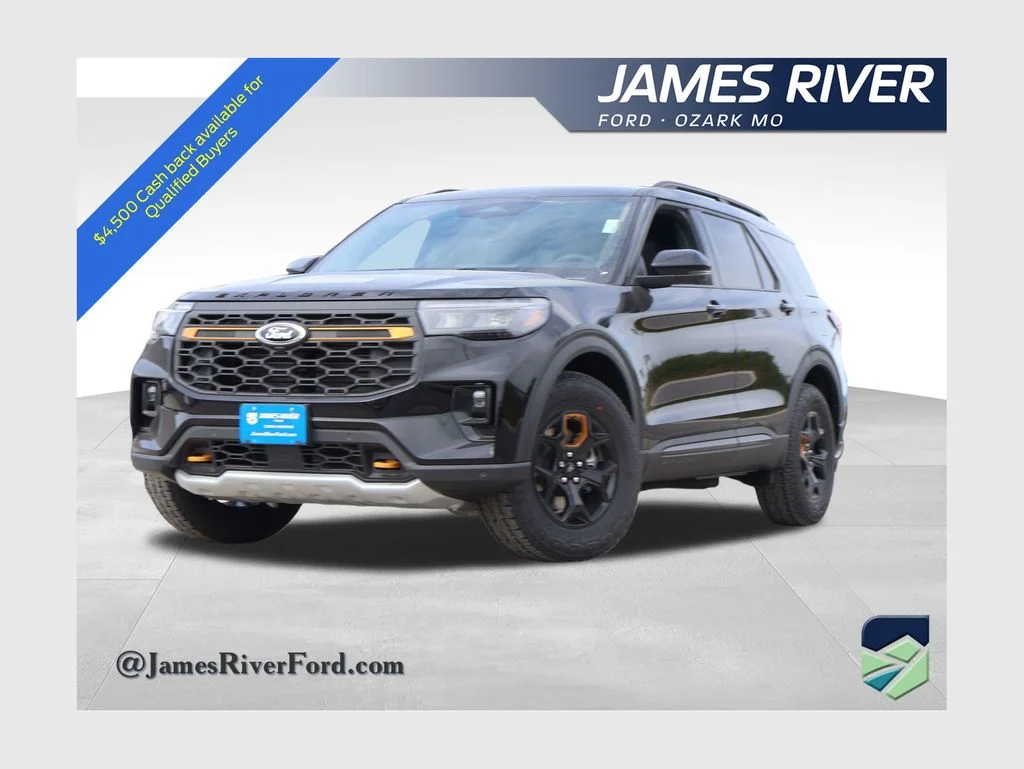 New 2026 Agate Black Metallic Ford Tremor® image 1