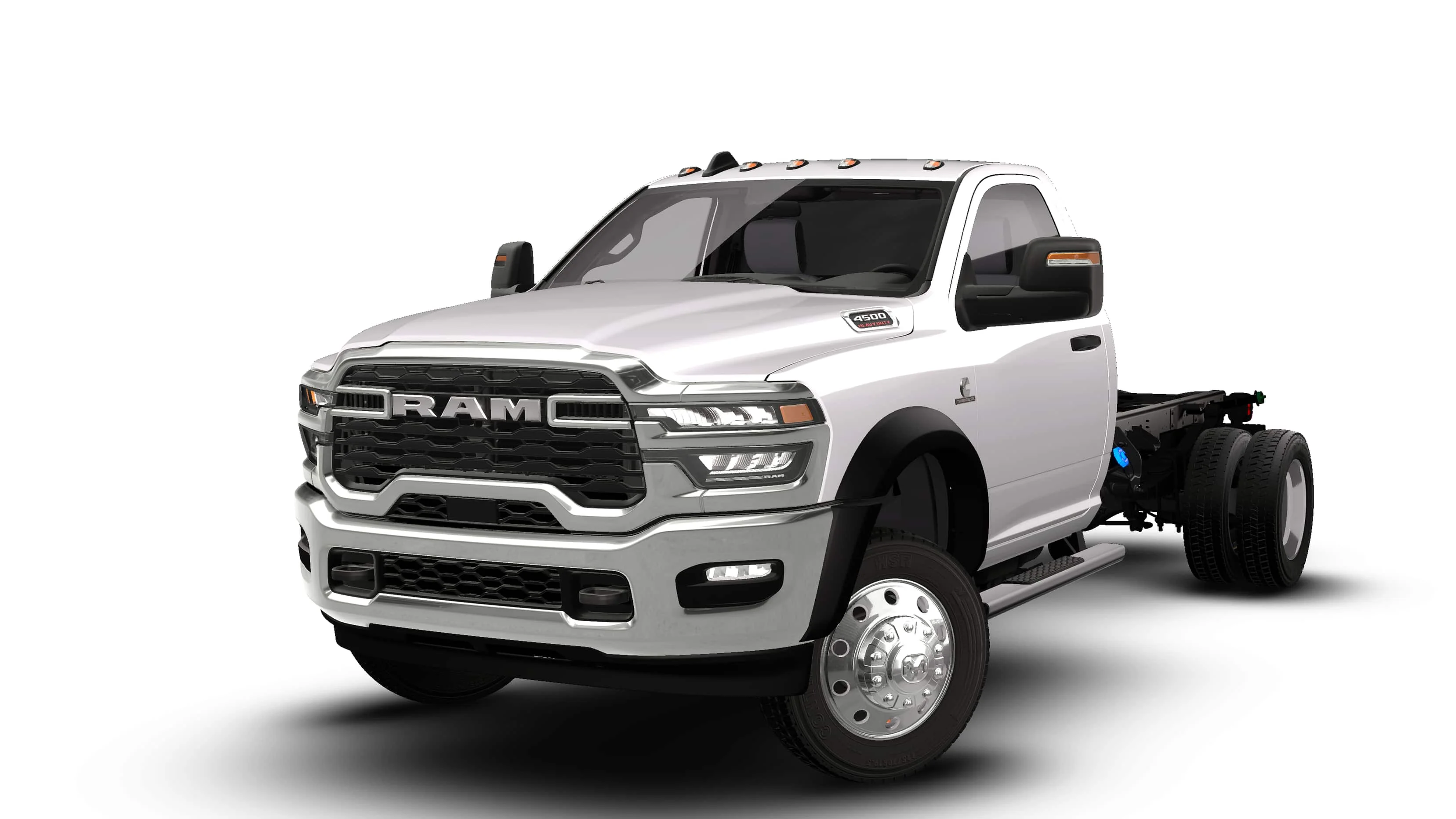 New 2027 Bright White Clear-Coat Paint RAM TRADESMAN image 13