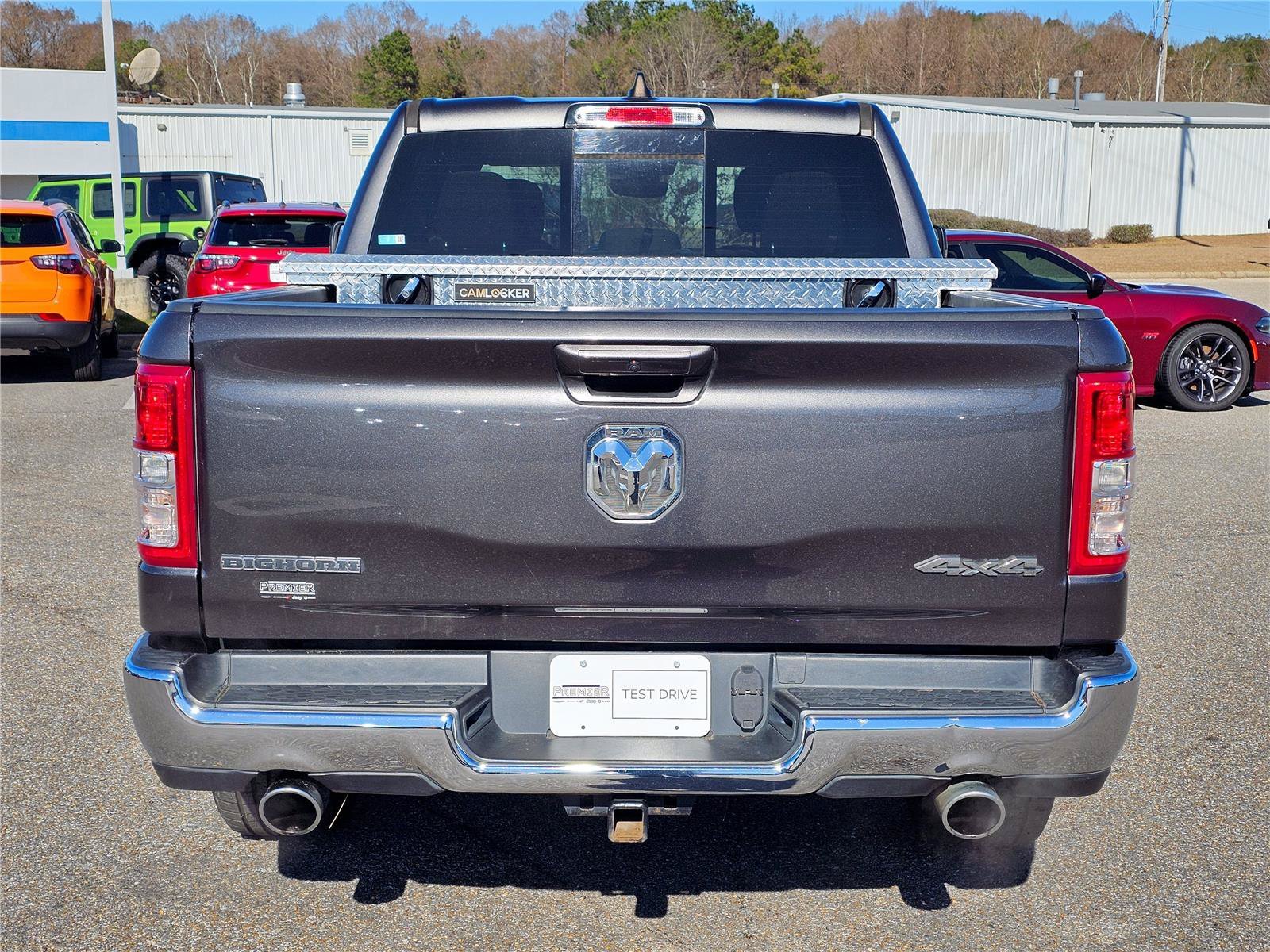 Used 2022 Granite Crystal Metallic Clearcoat Ram Big Horn image 10