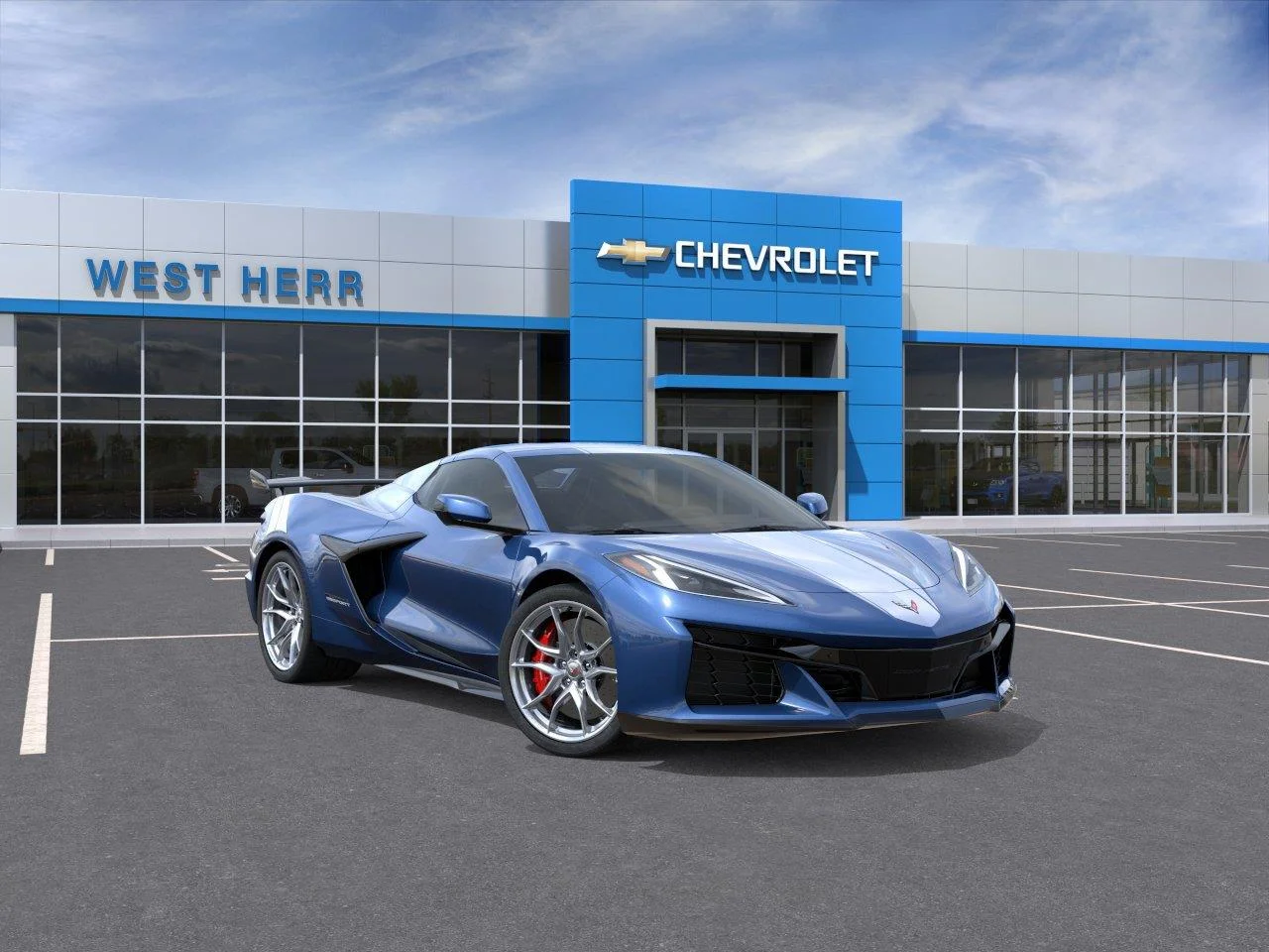 New 2027 Admiral Blue Metallic Chevrolet 3LT image 1