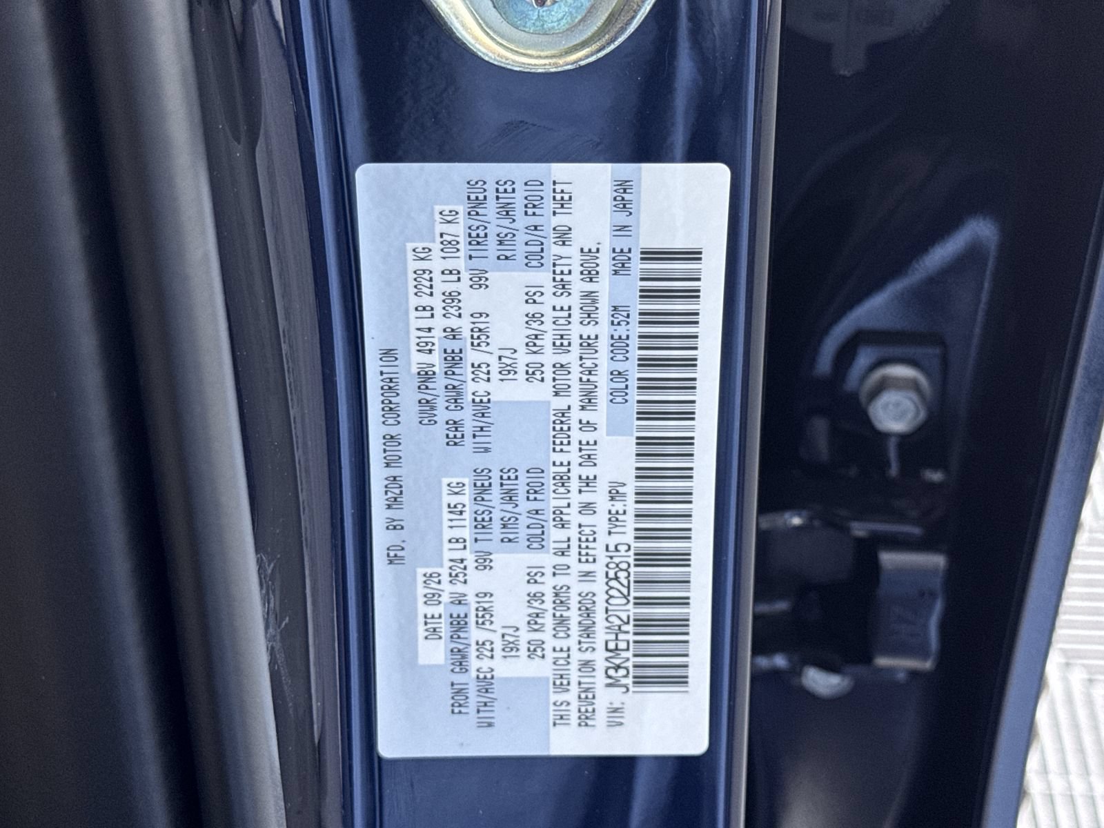 New 2026 Navy Blue Mica Mazda 2.5 S Premium Plus image 13