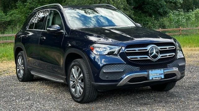 Used 2020 Blue Mercedes-Benz GLE 350 image 2