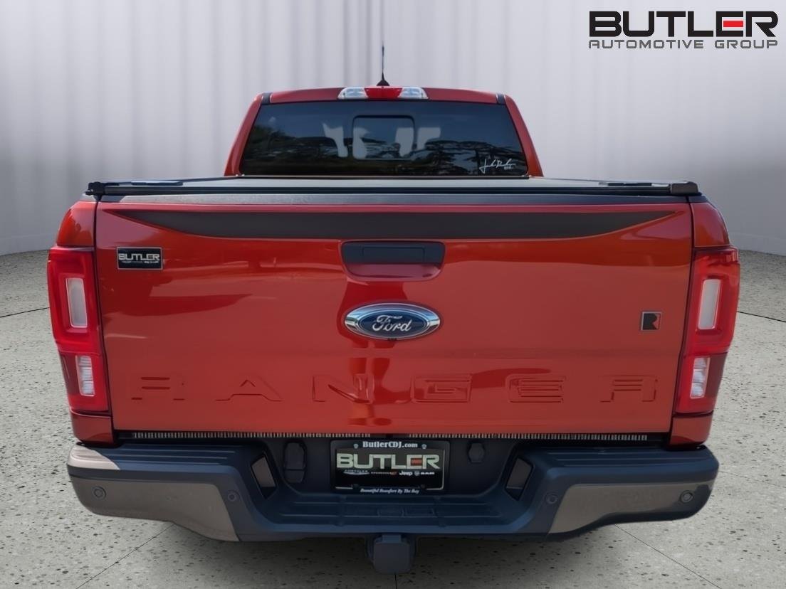 Used 2022 Hot Pepper Red Metallic Tinted Clearcoat Ford XLT image 7
