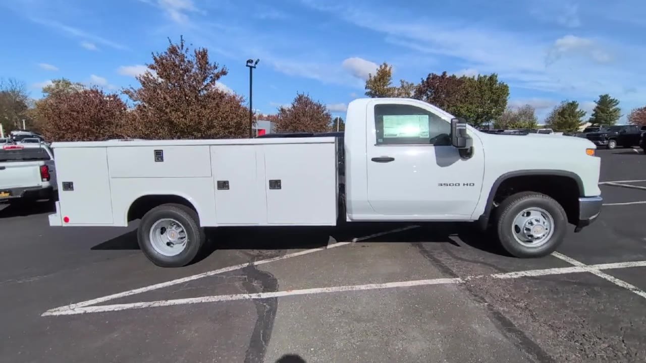 New 2025 Summit White Chevrolet Work Truck image 41