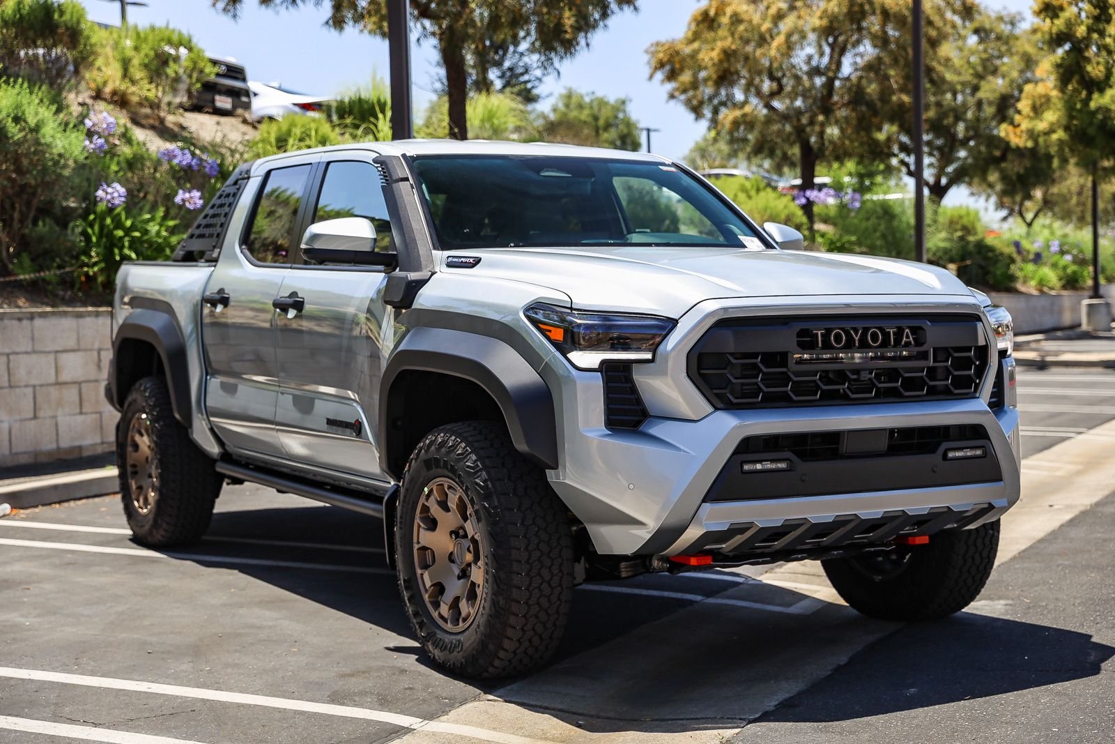 New 2026 Celestial Silver Metallic Toyota Tacoma Trailhunter image 3