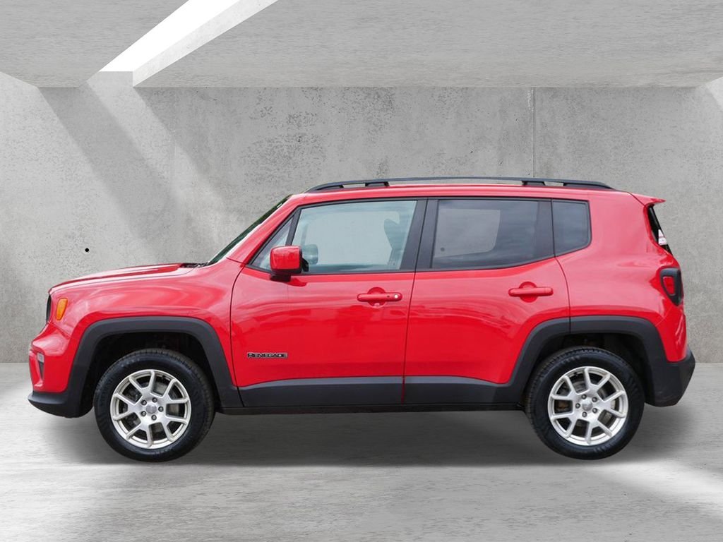 Certified Used 2020 Red Jeep Latitude image 6