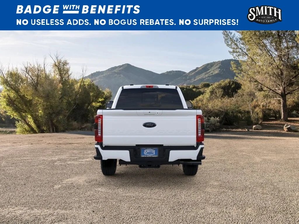 New 2026 Star White Metallic Tri-Coat Ford F-250® Lariat® image 6