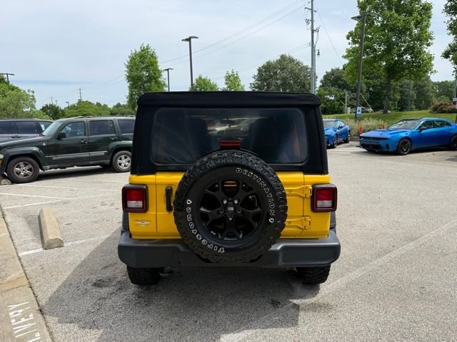 Used 2021 Yellow Jeep Unlimited Willys image 5